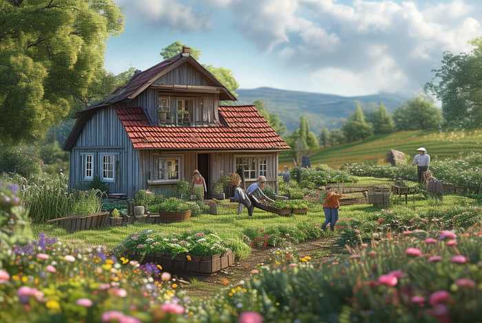 锦绣田园农家小资生活，锦绣田园农家小生活txt