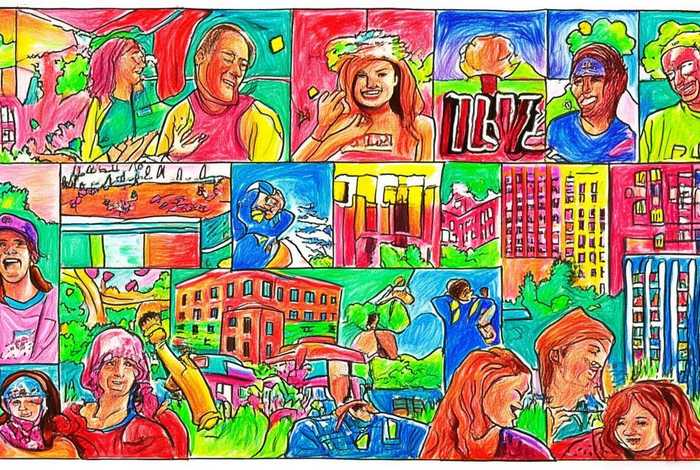 多彩的校园生活手抄报一等奖 多彩的校园生活手抄报一等奖高中生