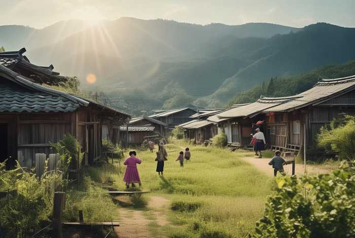 朝鲜人农村生活视频、朝鲜人农村生活视频素材