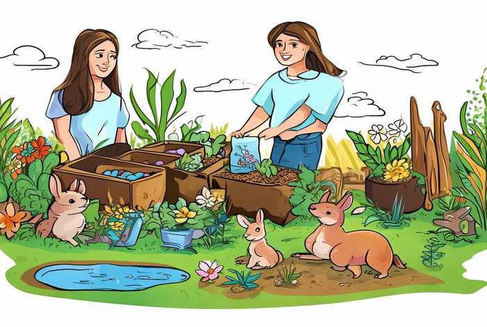 环保生活图片简笔画（环保生活图片简笔画彩色）