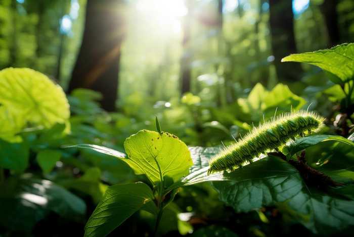 毛毛虫的生活习性怎么写、毛毛虫的生活环境是什么