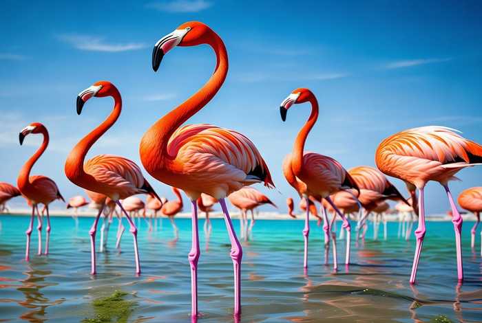 火烈鸟的生活特征 - 火烈鸟的生活特征描写 火烈鸟的生活特征 - 火烈鸟的生活特征描写