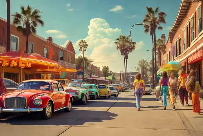 70年代生活景象；70年代生活景象图片