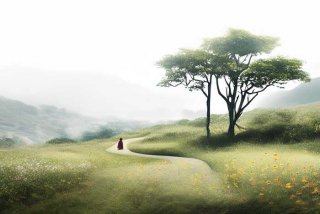 关于田园生活的古诗词；关于田园生活的古诗词和简约插图