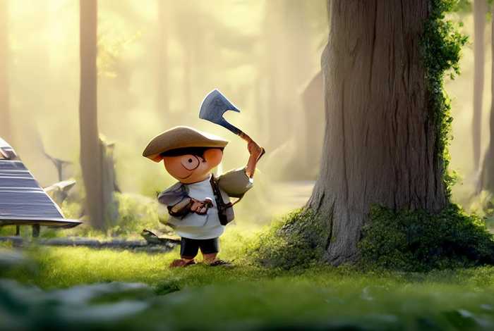 光头强的环保生活砍树、第12集光头强的环保生活