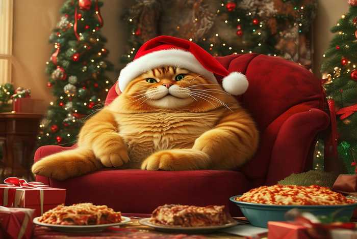 加菲猫的幸福生活圣诞之夜，加菲猫的幸福生活圣诞节