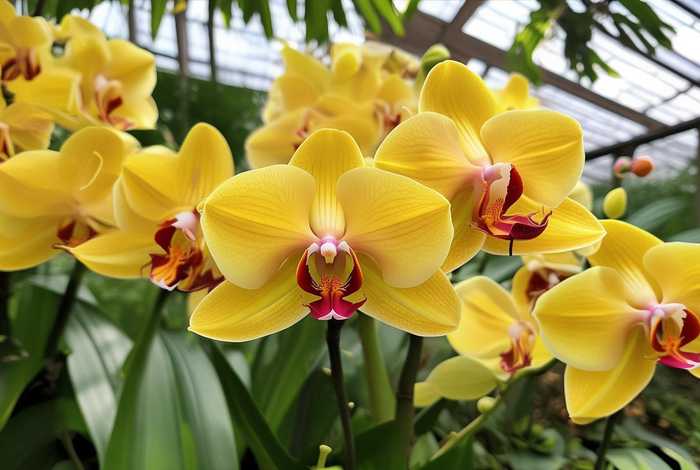 黄金美人兰花习性、建兰黄金美人花期