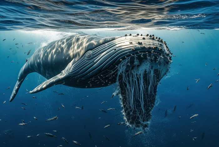 蓝鲸生活在哪里？ 蓝鲸生活在哪里？它的食物是什么？
