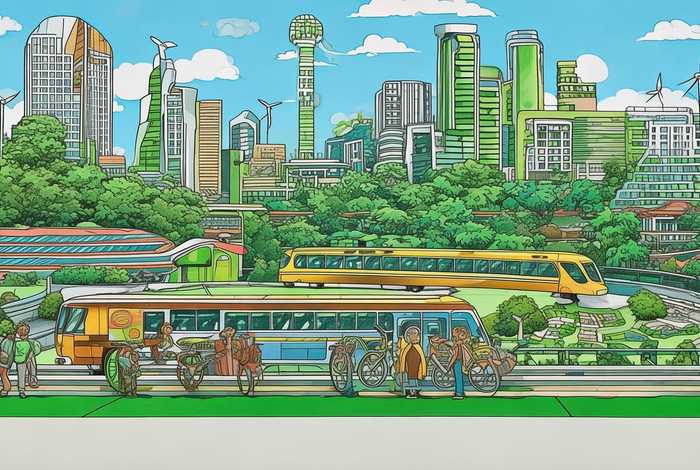 低碳生活绿色出行手抄报高难度，低碳生活绿色出行手抄报高难度图片