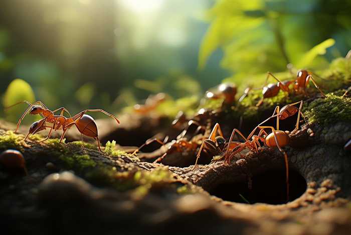 蚂蚁生活在什么环境下、蚂蚁生活在什么环境下最安全