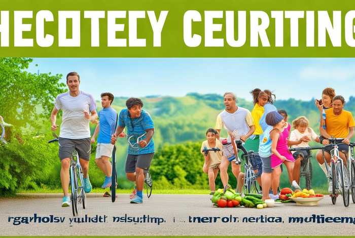 健康生活方式宣传资料发放照片；宣传健康的生活方式海报