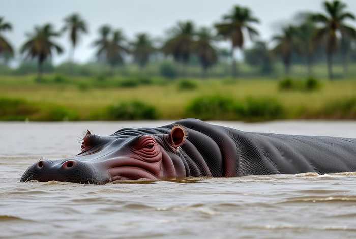 河马习性视频 河马简介视频