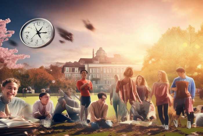 大学四年的生活如白驹过隙 大学四年的时光如白驹过隙