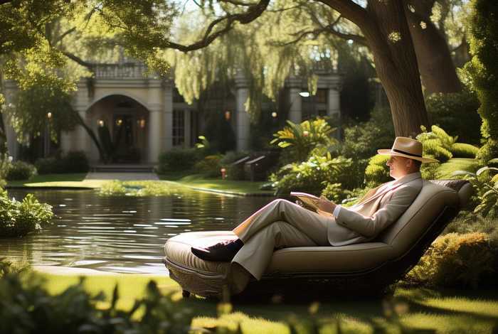 百亿富豪的退休生活百度百科；百亿富豪的退休生活txt精校