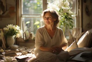 白百合生活照（白百合现状生活）