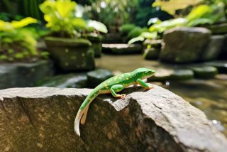 壁虎生活在哪里？怎么画；壁虎生活在哪里？怎么画图片