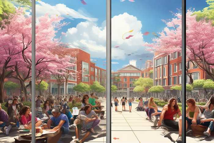 丰富多彩的校园生活绘画、丰富多彩的校园生活绘画四开纸