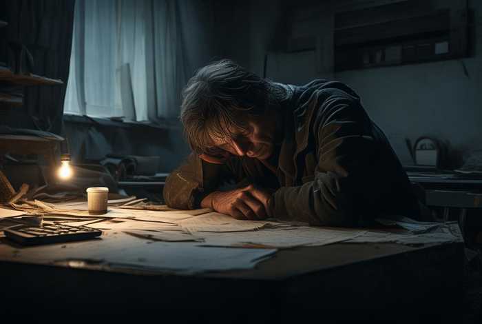 借钱生活的日子难熬啊、借钱的日子真***的苦