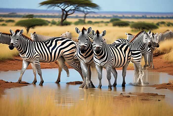 斑马生活在哪个洲（斑马生活在哪个大洲）