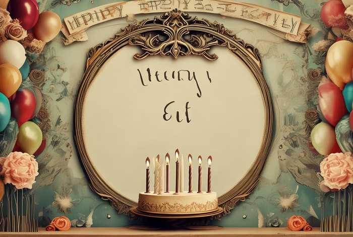 古典生日快乐背景图片，古典生日快乐背景图片大全