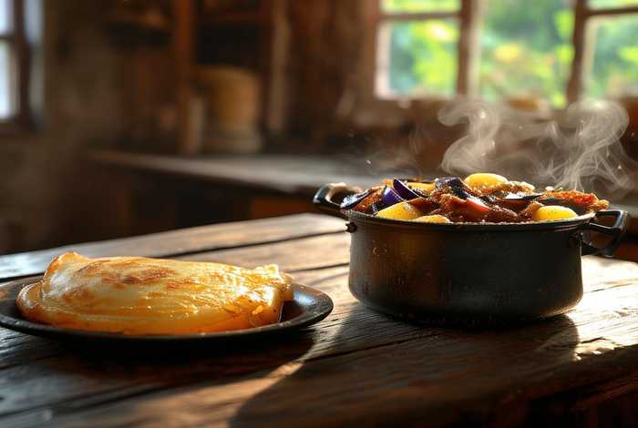 黄磊向往的生活菜谱土豆炖茄子（向往的生活第四季黄磊做土豆饼）