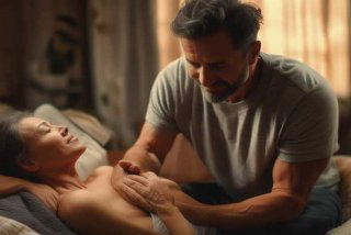 夫妻背部按摩手法（夫妻背部按摩手法教程视频）