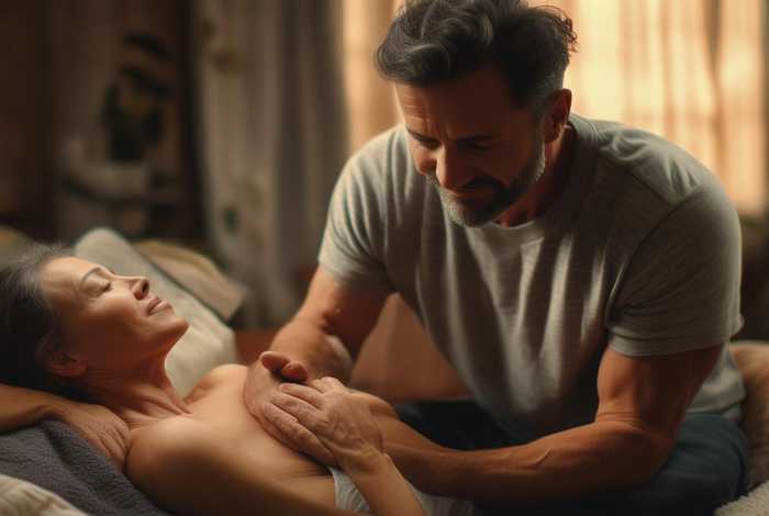 夫妻背部按摩手法（夫妻背部按摩手法教程视频）