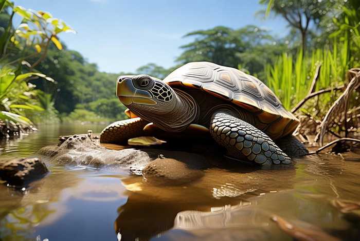 巴西龟的生活习性动物世界 - 搜索巴西龟的生活