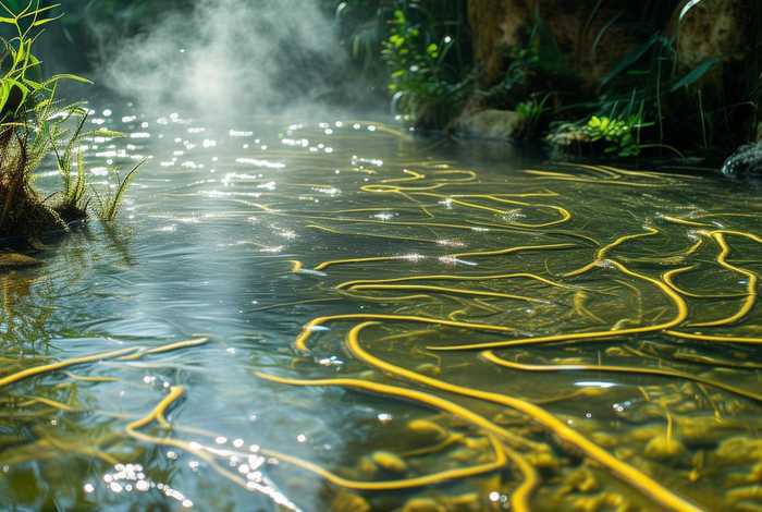 黄鳝生活环境造景，黄鳝生活环境造景图片