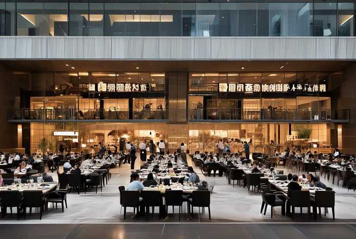 来客茂时尚生活中心桐泾路入口；苏州来客茂时尚生活中心餐饮