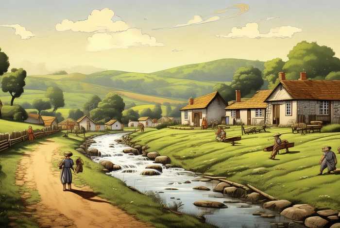 50年代的农村生活回忆、50年代的农村生活回忆图片