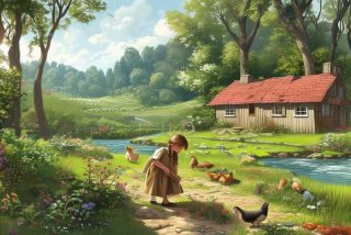 关于田园生活的作文四年级；关于田园生活的作文四年级300字