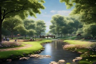 慢生活公园，慢生活城市公园景观设计