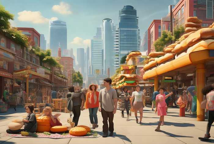 汉堡生活日常；汉堡的日常生活