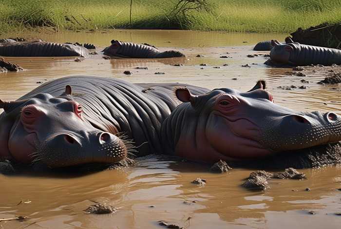 河马生活在粪池里不会腐烂吗 河马生活在粪池里不会腐烂吗为什么 河马生活在粪池里不会腐烂吗 河马生活在粪池里不会腐烂吗为什么