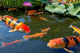 鲤鱼生活在哪里喜欢吃金鱼 - 鲤鱼生活在哪里喜欢吃金鱼呢