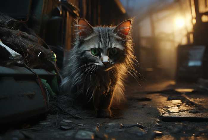 猫猫的流浪生活 流浪猫的生活环境