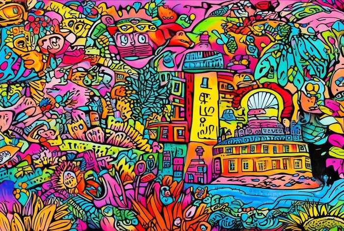 多彩生活手抄报；多彩生活手抄报的漂亮