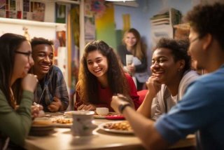 和谐宿舍生活英语作文(120字左右)、和谐宿舍生活的英语作文120