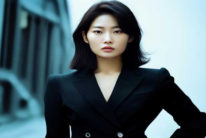 韩国女明星李知恩；韩国女明星李知恩照片霸气