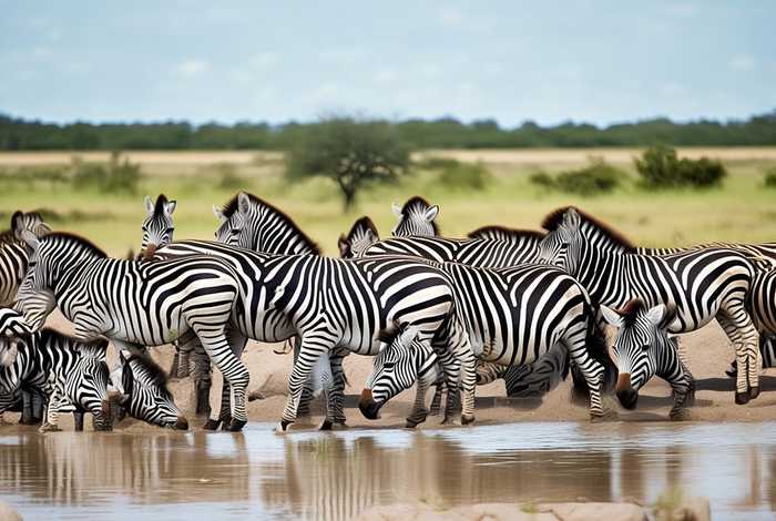 斑马的生活习惯视频、斑马的特点和生活特征