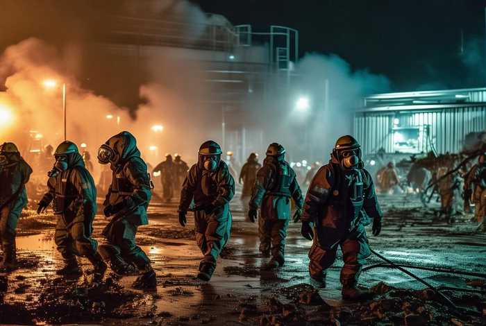 电气生产公司化学品泄漏事故，电气生产公司化学品泄漏事故应急预案