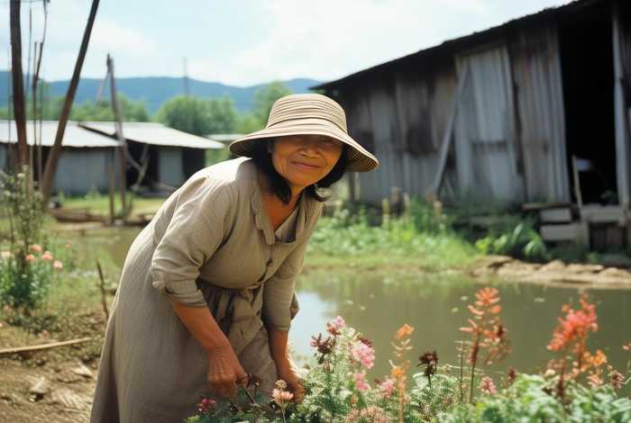 留守妇女的日常生活；留守妇女的日常生活图片