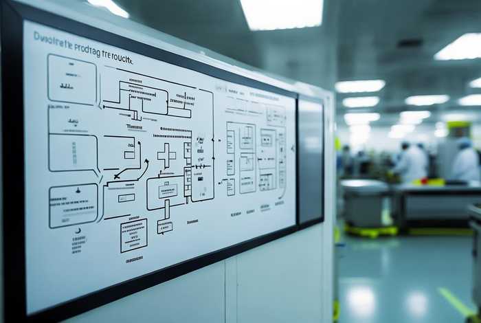 电子厂生产制程不良品处理流程图，电子厂生产制程不良品处理流程图片