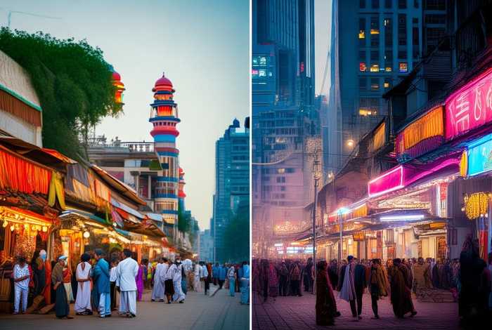 巴基斯坦的生活vs中国的生活 - 巴基斯坦的生活vs中国的生活对比