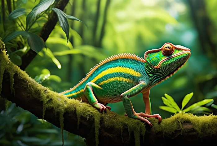 龙一般生活在哪里？ 变色龙一般生活在哪里