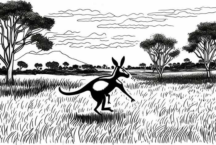 袋鼠生活的环境图片;袋鼠生活的环境图片简笔画 袋鼠生活的环境图片;袋鼠生活的环境图片简笔画