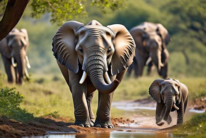 大象的日常生活，大象的日常生活英语怎么说