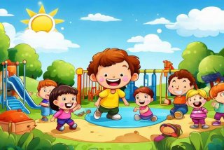 孩子幸福生活的图片（孩子幸福生活的图片卡通）