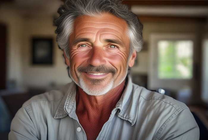 45岁男人生活照高清 45岁左右男人真实生活照大全